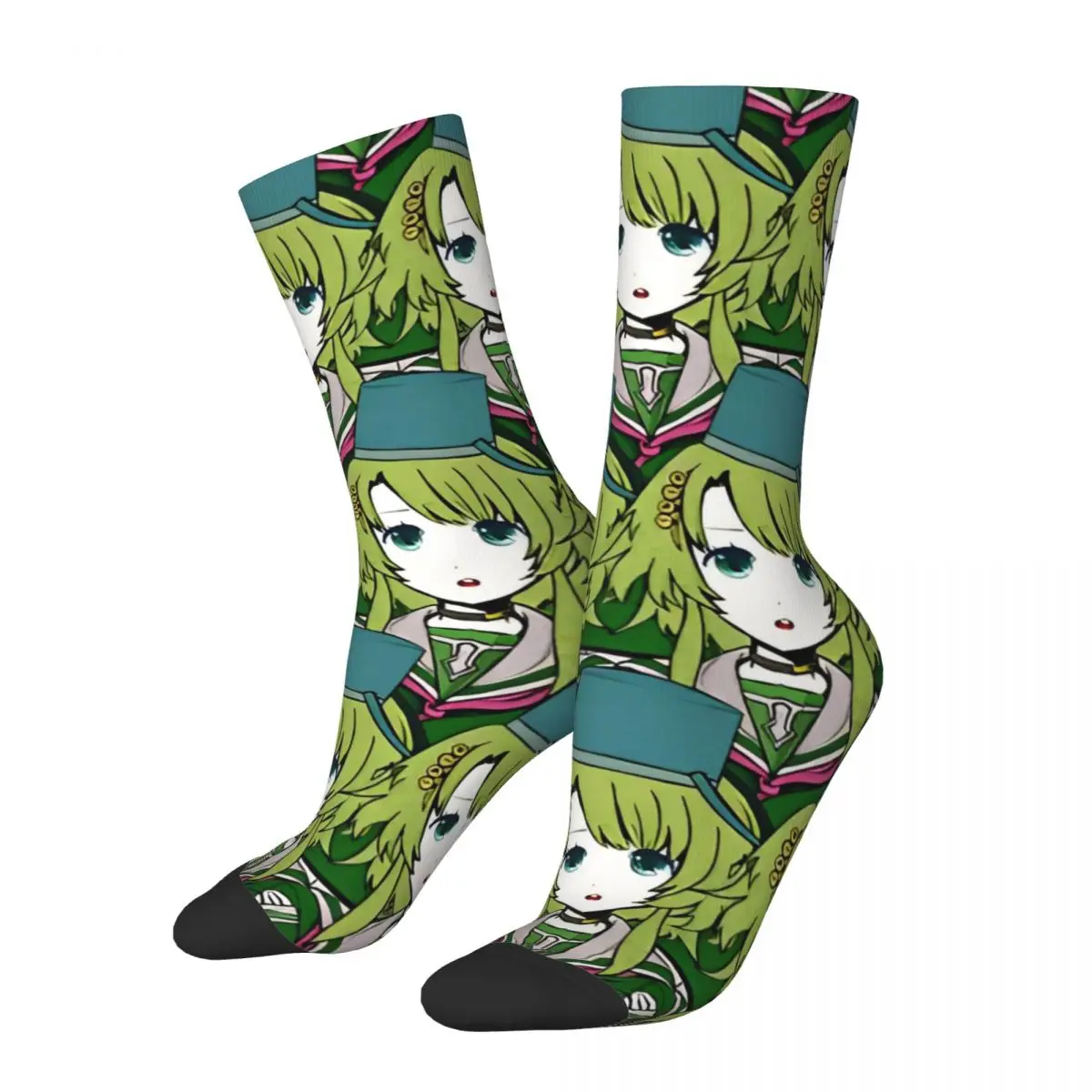 Women Men Socks Kanna Kizuchi Your Turn To Die YTTD Anime Game Stockings Winter Modern Soft Socks Outdoor Sports Non Slip Socks