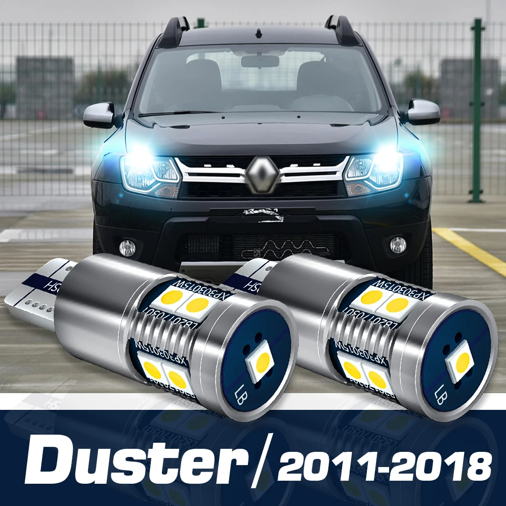 

2 шт., автомобильные парковочные лампы для Renault Duster 2011-2018 2012 2013 2014 2015 2016