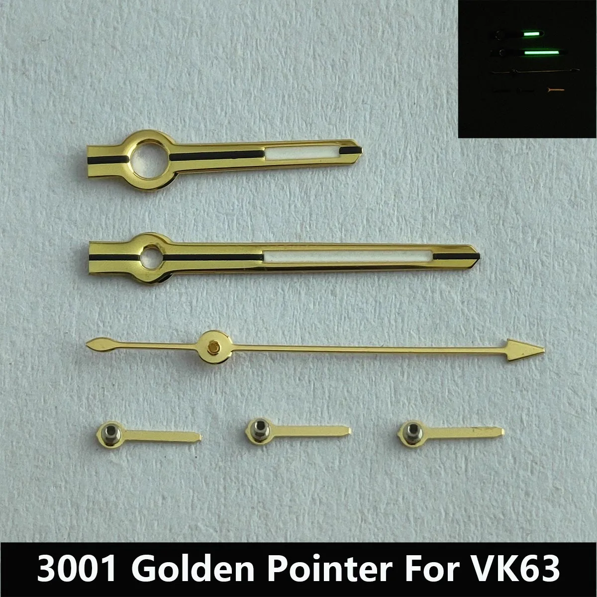 Watch Hands Accessories Hands for VK63 quartz Movement