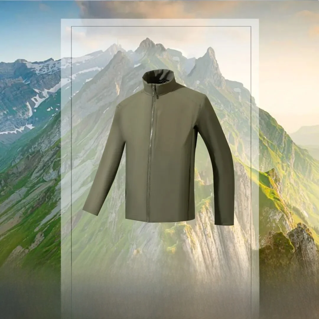 

Lightweight Waterproof Tech Cotton Outdoor Jaet Men's Stand Collar Warmth Cotton Clothes Youth Trendy Long Sve Stand Fit