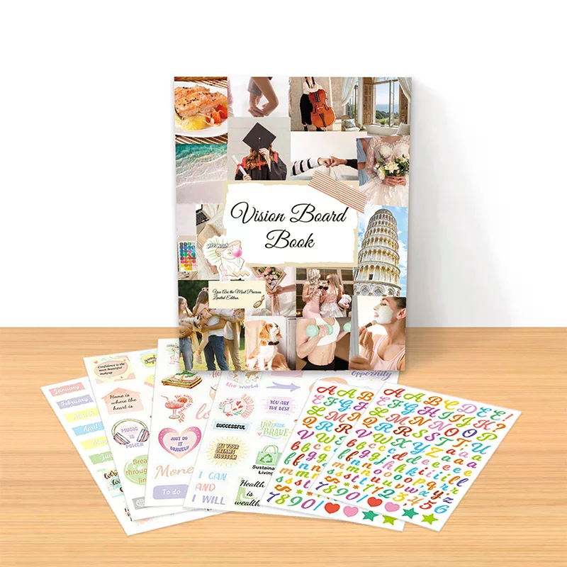 

1100+ Vision Board Book, Vision Board Supplies For Women, Vision Board Clip Art Book, Vision Board Pictures And Quotes