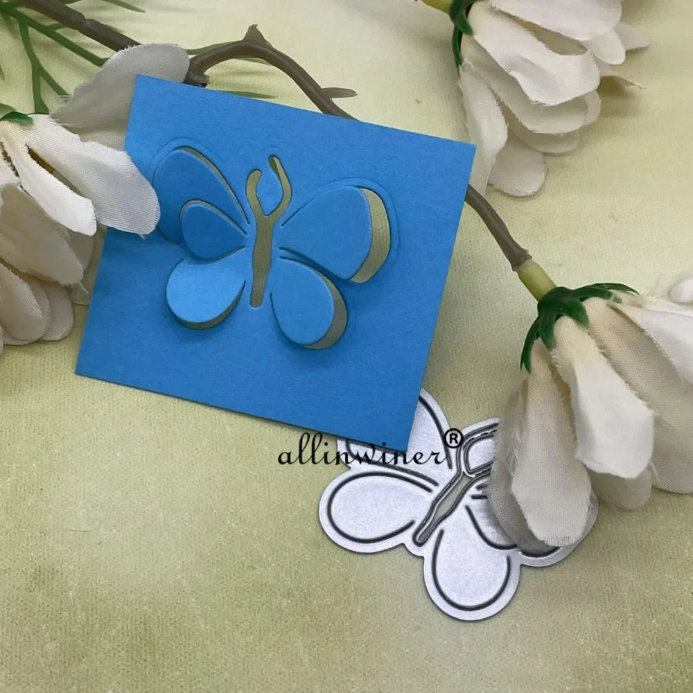 Flower butterfly mushroom DIY Craft Metal Cutting Die Scrapbook Embossed Paper Card Album Craft Template Stencil Dies