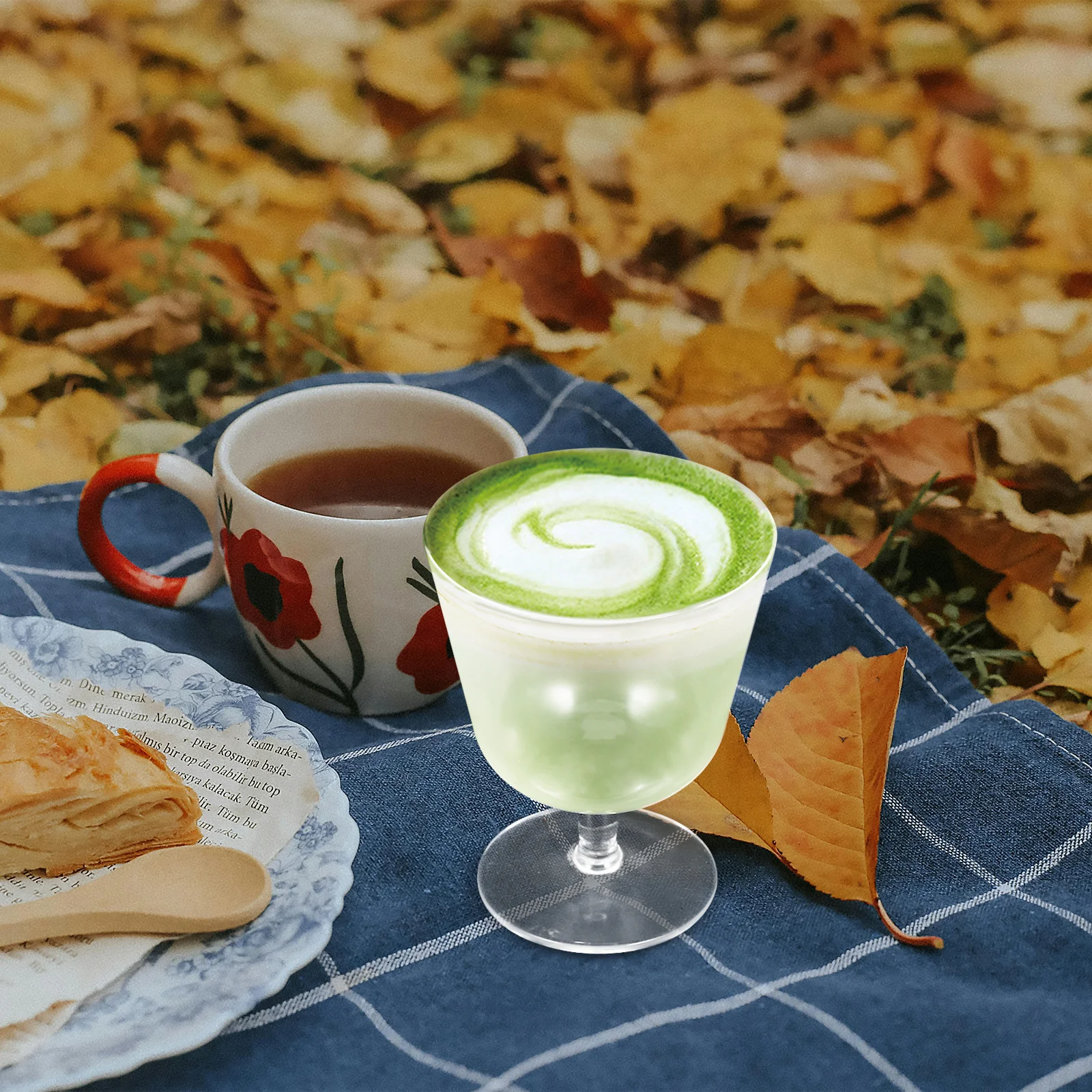 

Ice Cream Dessert Serving Bowl Appetizer Cups Footed Clear Catering Supplies Bowls Dishes