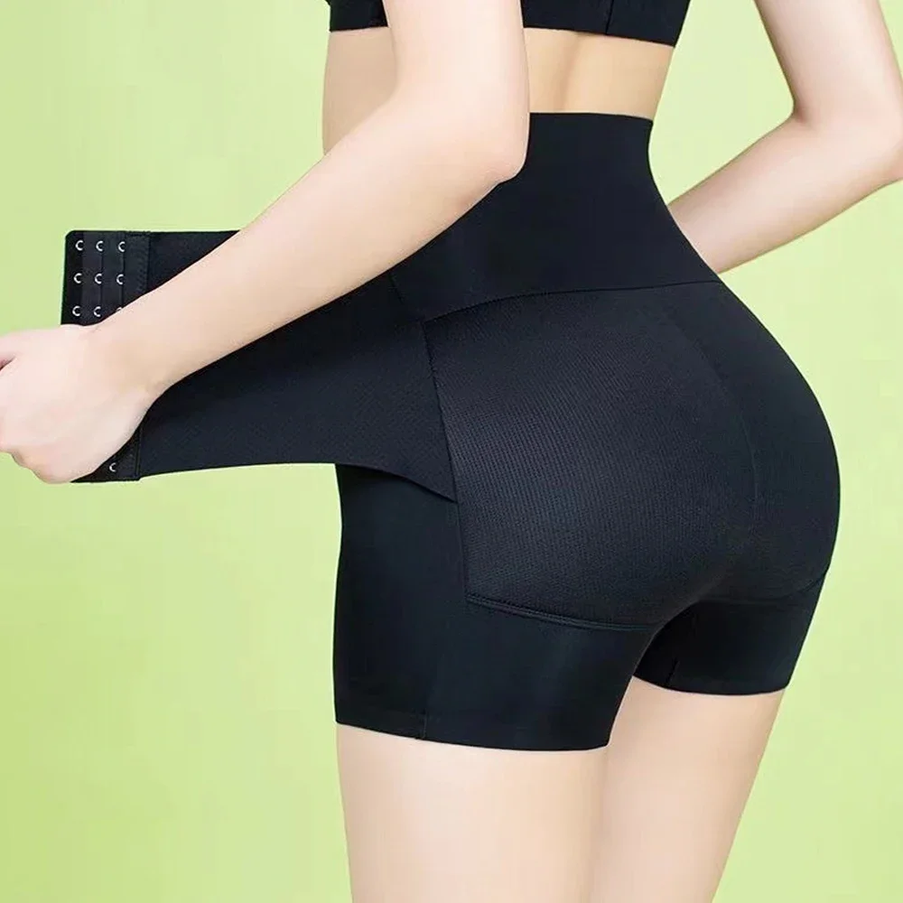 Hip Enhancer Shapewear Panties Women High Waist Body Shaper Buttocks Underwear Tummy Contro Hip&butt Padded