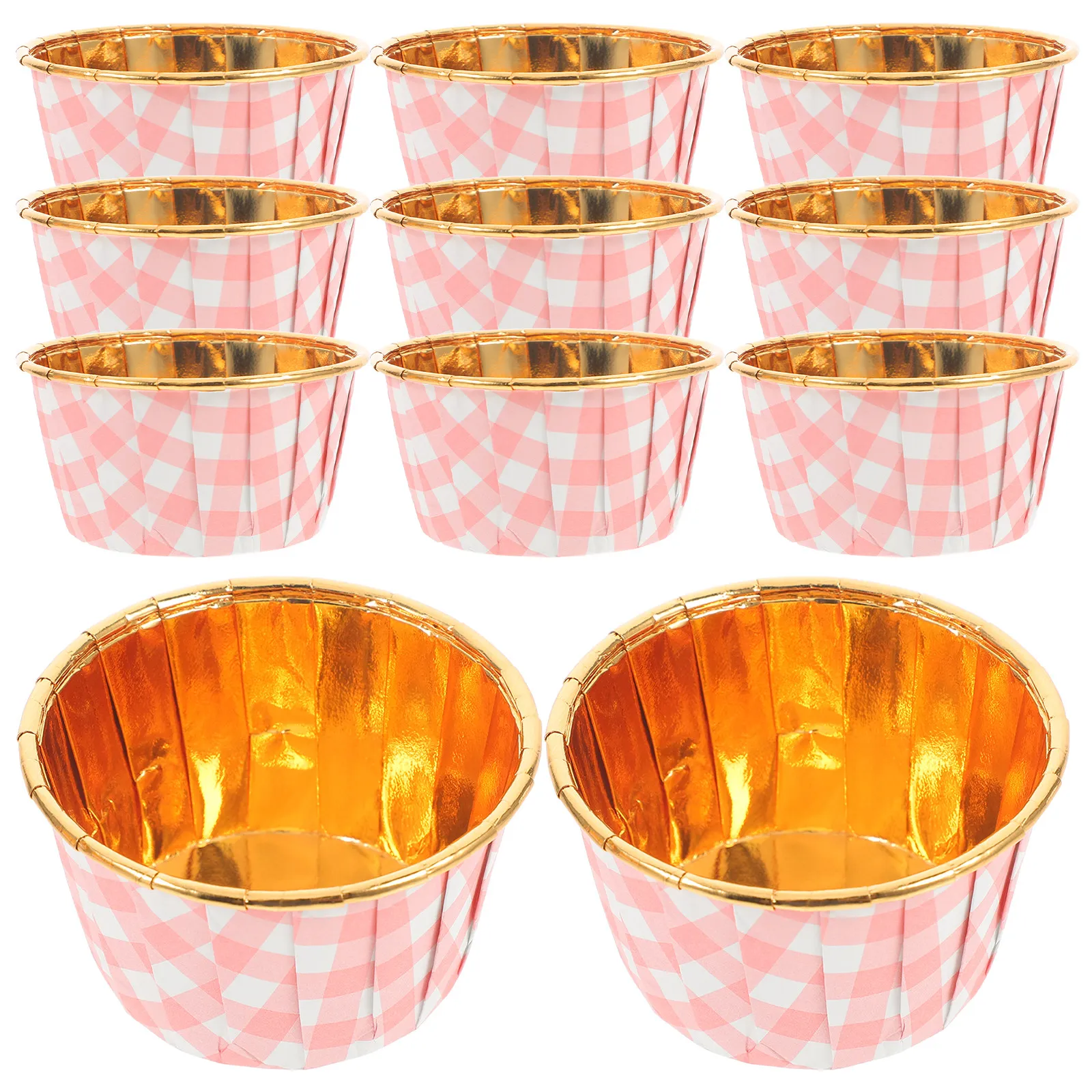 50Pcs Aluminium Foil Cupcake L - đánh giá và giá Wedding Cake Supply