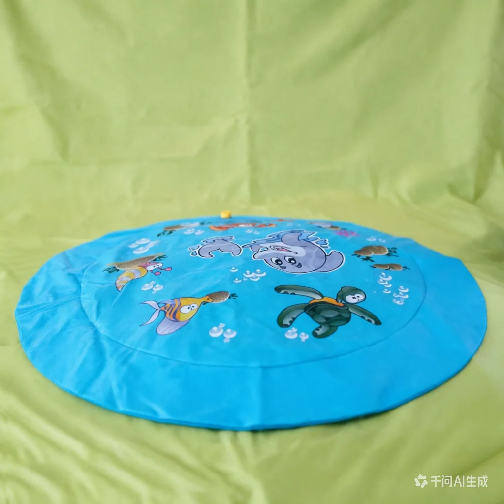 Большой круглый надувной коври – обзор и цена Kids Outdoor Mat