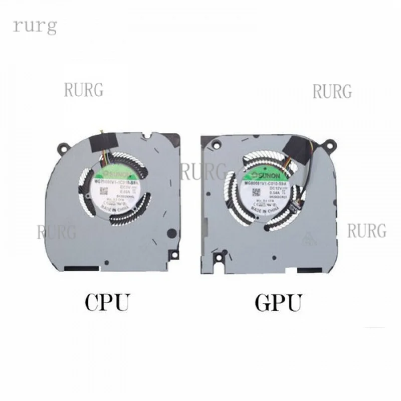 

L Вентилятор охлаждения процессора и графического процессора ноутбука для DELL G7-7500 2020 08THFX 046NH6