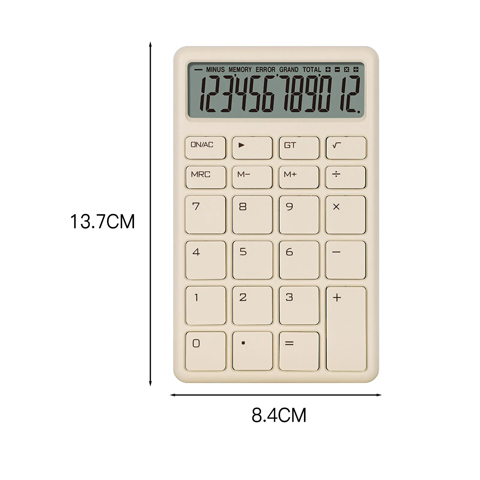 Calculadora de diseño Simple para estudiantes, calculadora básica portátil con botón de alta sensibilidad, suministros de papelería para estudiantes