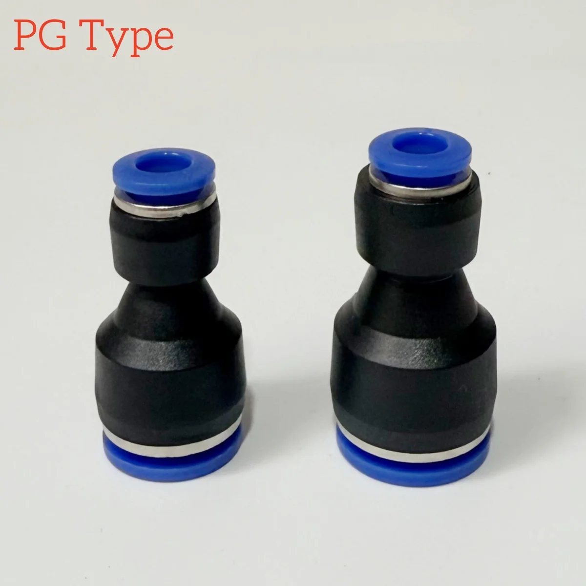 Fit Tube OD 4mm 6mm 8mm 10mm 12mm 14mm 16mm Straight Reducer One Touch Air Pneumatic Push In Pipe Fitting Quick Connector