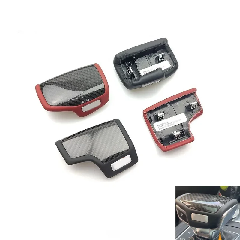 Suitable for Audi A6 A7 2019, 2020, 2021, 2022, 2023, 2024, 2025. New original carbon fiber shift lever cover