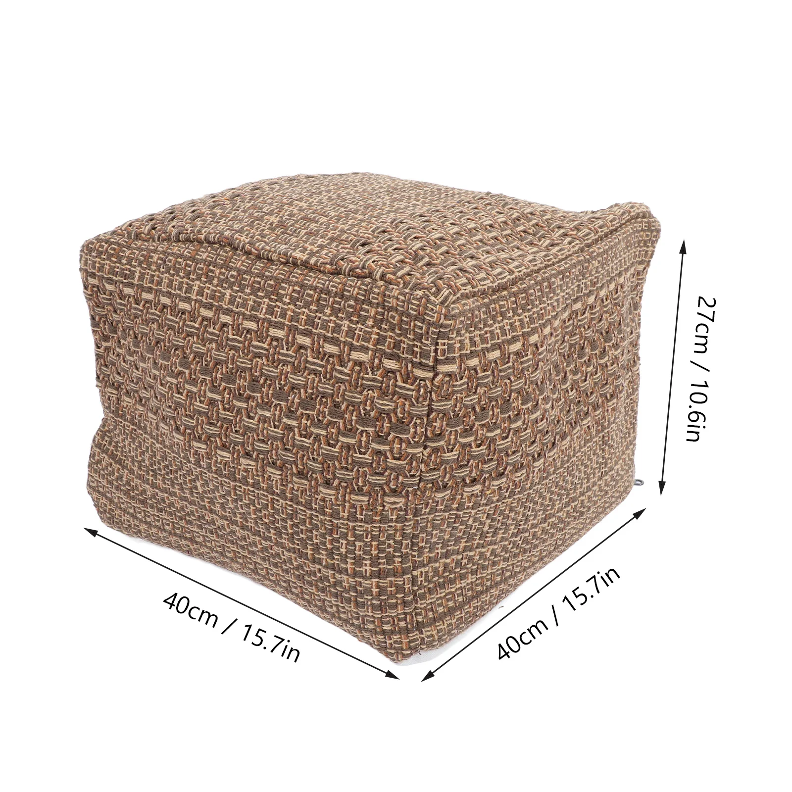 Thick Cotton Linen Chair Cover Square Seat Cushion Cover Cozy Japanese Style Meditation Floor Mat Comfortable Breathable