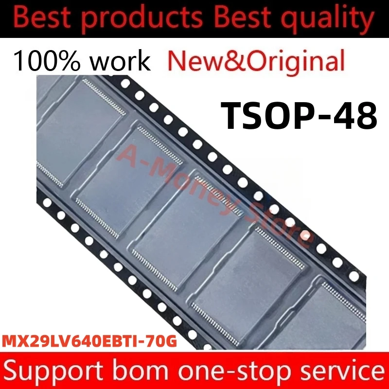 (10pcs)29LV640EBTI-70G MX29LV640EBTI-70G tsop-48