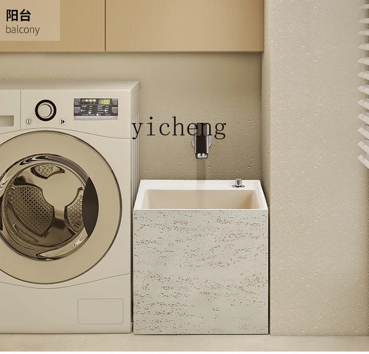 XL Mop Pool para el hogar, balcón, fregado al aire libre, lavabo de piscina, jardín, piscina de agua, baño, trapeador de travertino