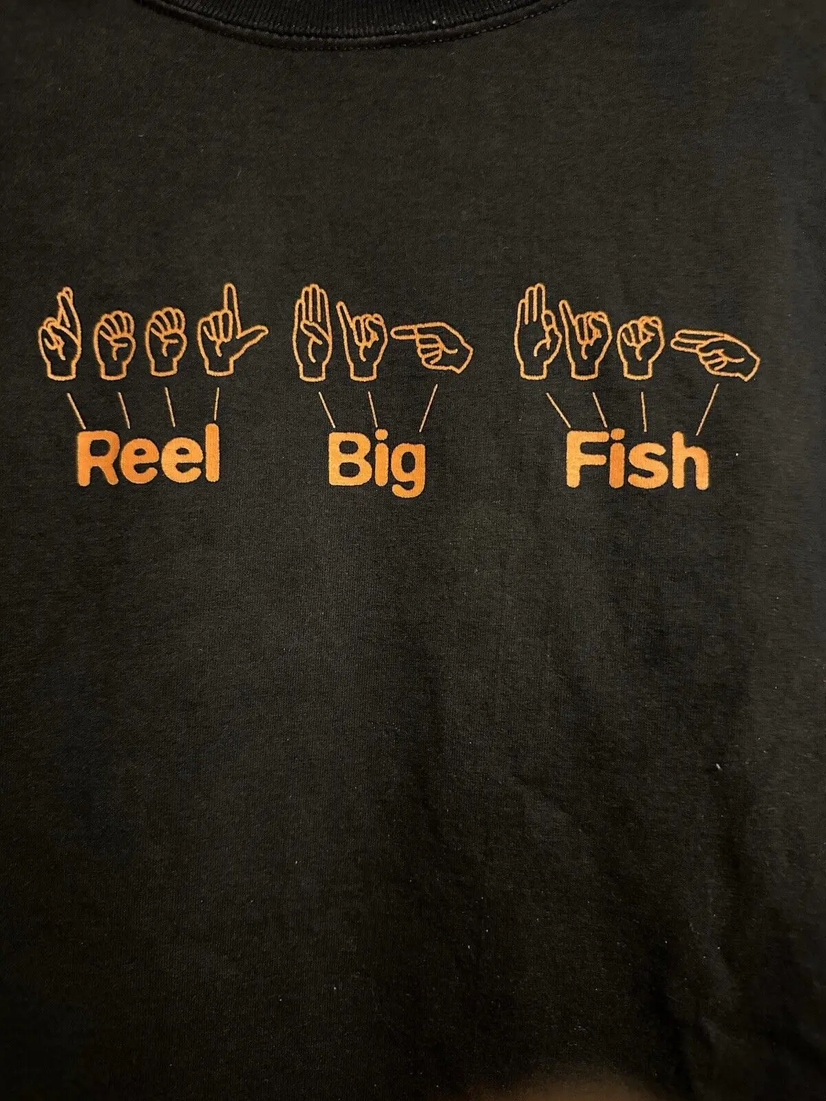 * Selten * vtg 90er Jahre Rolle Big Fish Ska Band T-Shirt zweiseitige Größe l