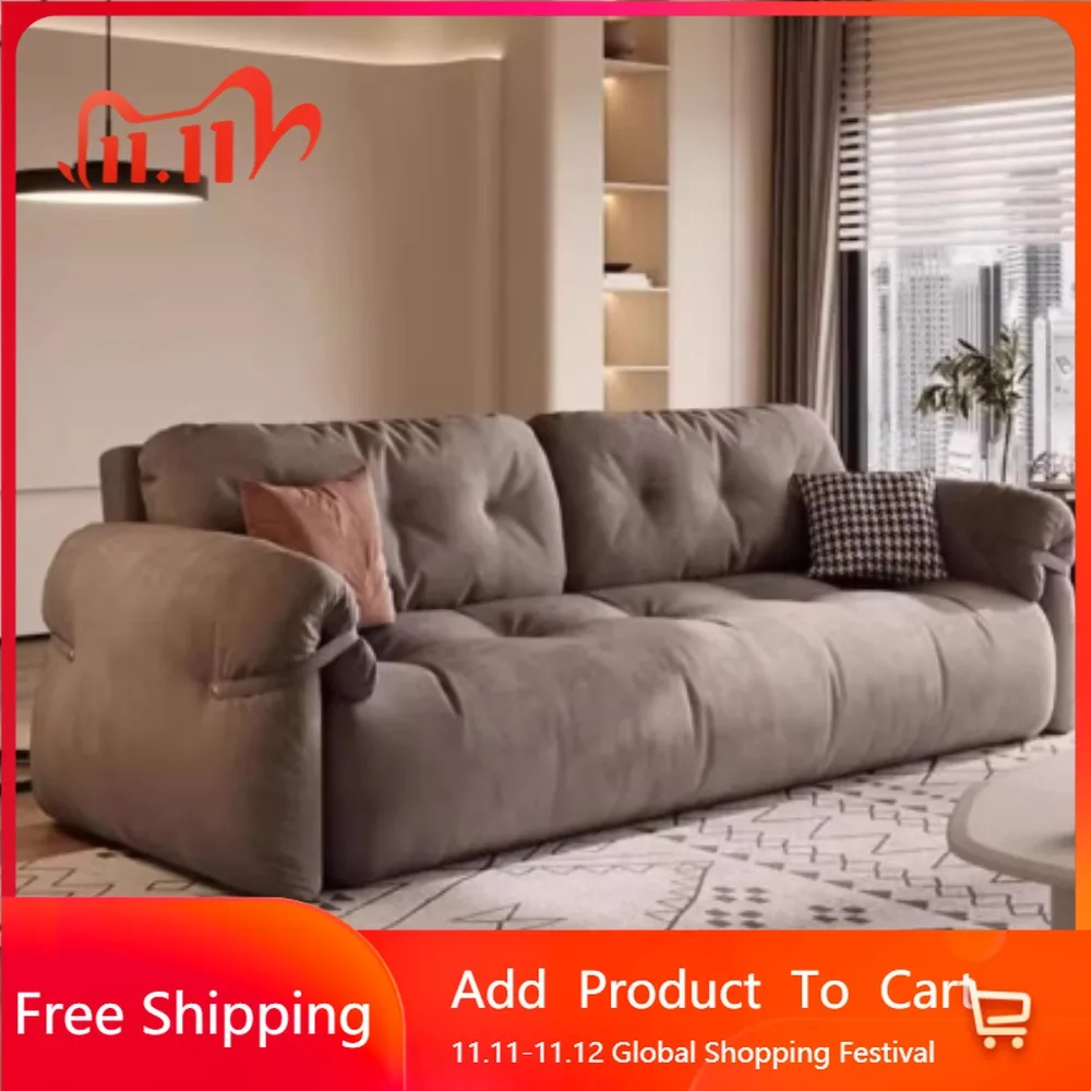

Designer Minimalist Sofas Luxury Double Bedroom Floor Sofas Comfortable Lazy Sectional Beauty Nordic Divano Salon Furniturea