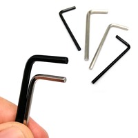 5pcs Steel Small Mini 0.7 0.9 1.27 1.5 2 2.5 3 4 5 6mm Hex Hexagon Socket Allen Head Screw Bolt Screwdriver Driver Key Tool