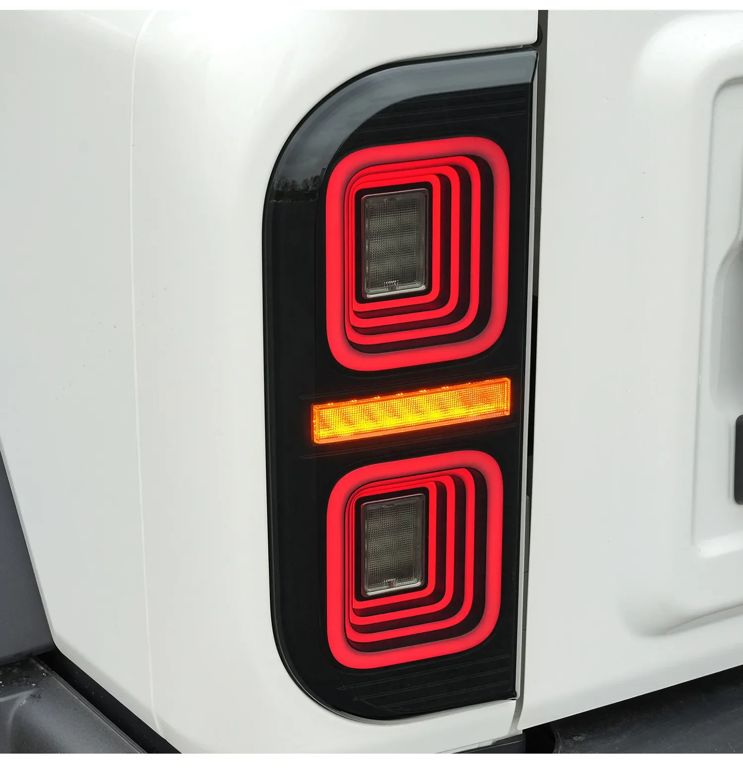 For BAW 212 T01 2024 2025 Led Suspended Tail Light Dynamic Turn Signal Driving Brake Reverse Light DRL Tail Lamp Accessories detail image 9