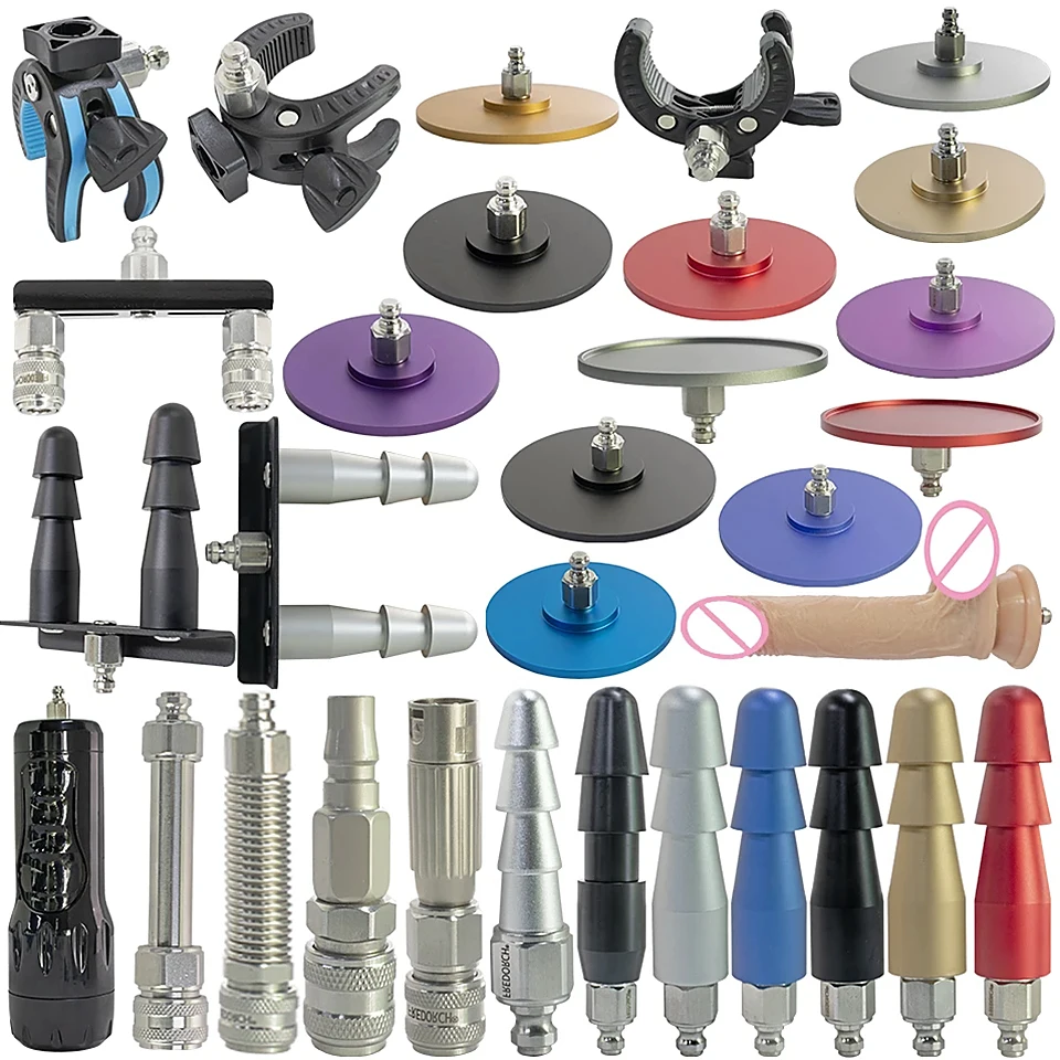 FR1-FR2 Sex Machine Accessory Metal Parts Anti-Rotation Connectors for Masturbators And Dildos Adult Toy Accessories