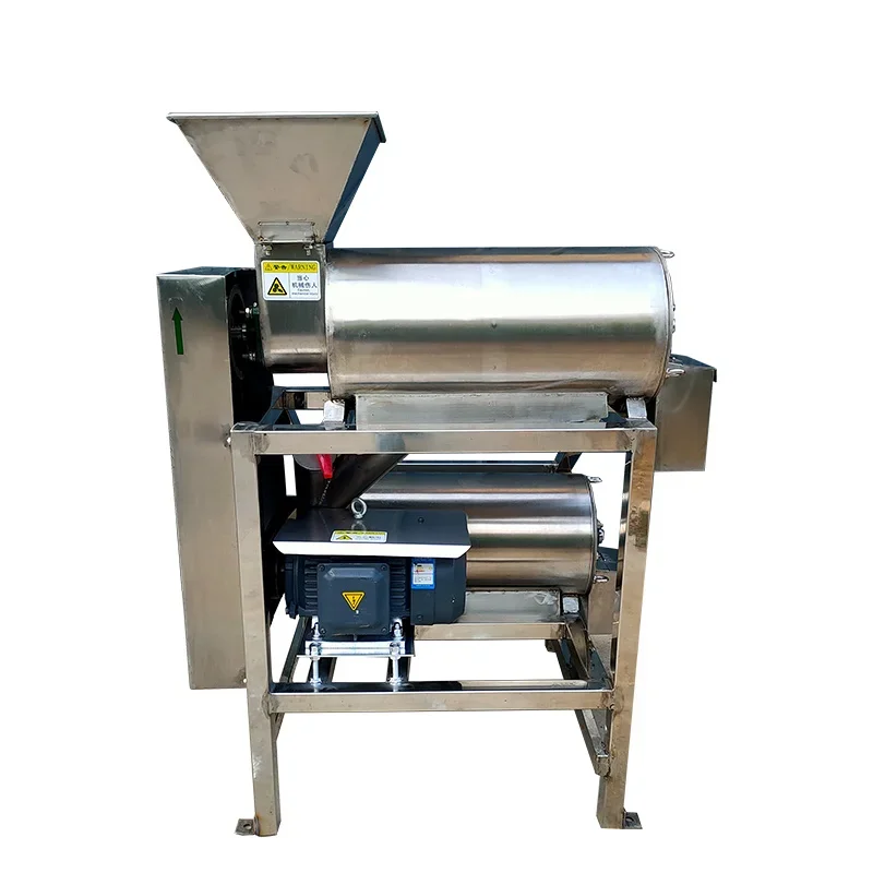 % una máquina de extracción de pulpa de fruta para eliminación de jugo de pasta de tomate y fresa de semilla de mango de tamarind a pequeña escala