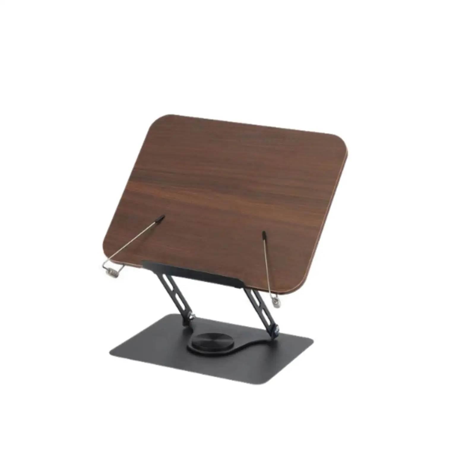 desktop-reading-stand-with-wooden-board-rotating-holder-stable-for-desk-readers