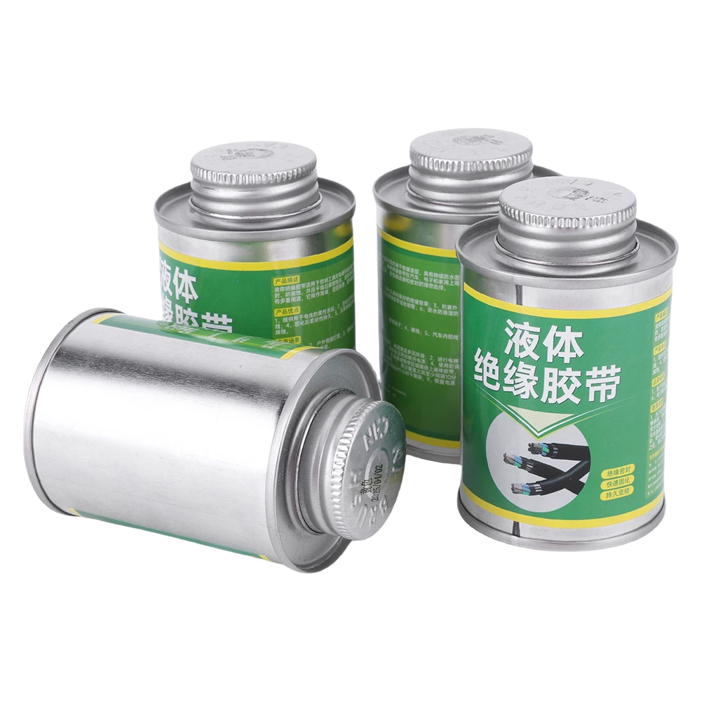 

150ML Liquid Electrical Tape Waterproof Insulating Tape Sealant High-Temperature Resistant Cable Repair Paste Indoor Outdoor Use