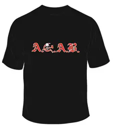 ALL COMMIES ARE SKIN WAY OF LIFE Oi BOOTS BRACES ANTI PC SKINHEAD T SHIRT