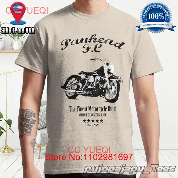 NEW The Finest Motorcycle Classic American Funny Logo Men's TShirt SIZE S-5XL