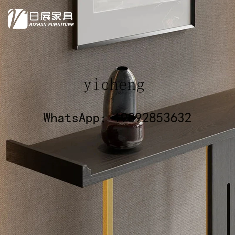 X6    table Furniture Entrance Table Exhibition Hall Clubhouse End View Table Corridor Wall Decorative Cabinet