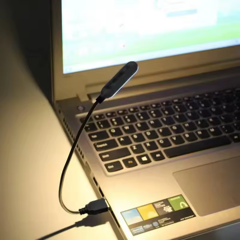 Portable USB Book Light Laptop Keyboard Lighting Reading Lamp Power Bank Powered Mini LED Night Light USB Plug Notebook Lights Похожие на AliExpress