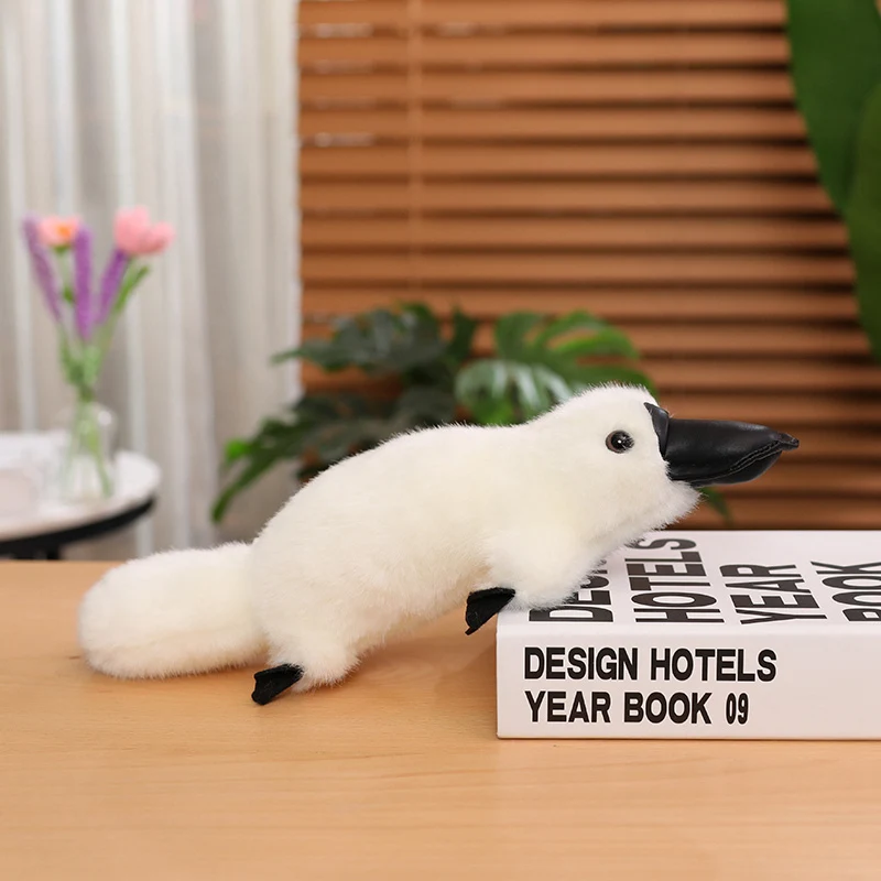Simulation Platypus Plush Toys Creative Cartoon Animal Stuffed Dolls Funny Home Decor Exquisite Birthday Xmas Gifts