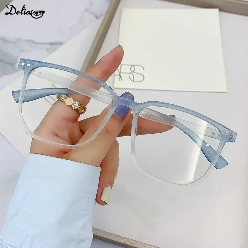 2024 NewTransparent Computer Glasses Frame Women Men Anti Blue Light Eyewear Blocking Optical Spectacle Eyeglass Square Glasses