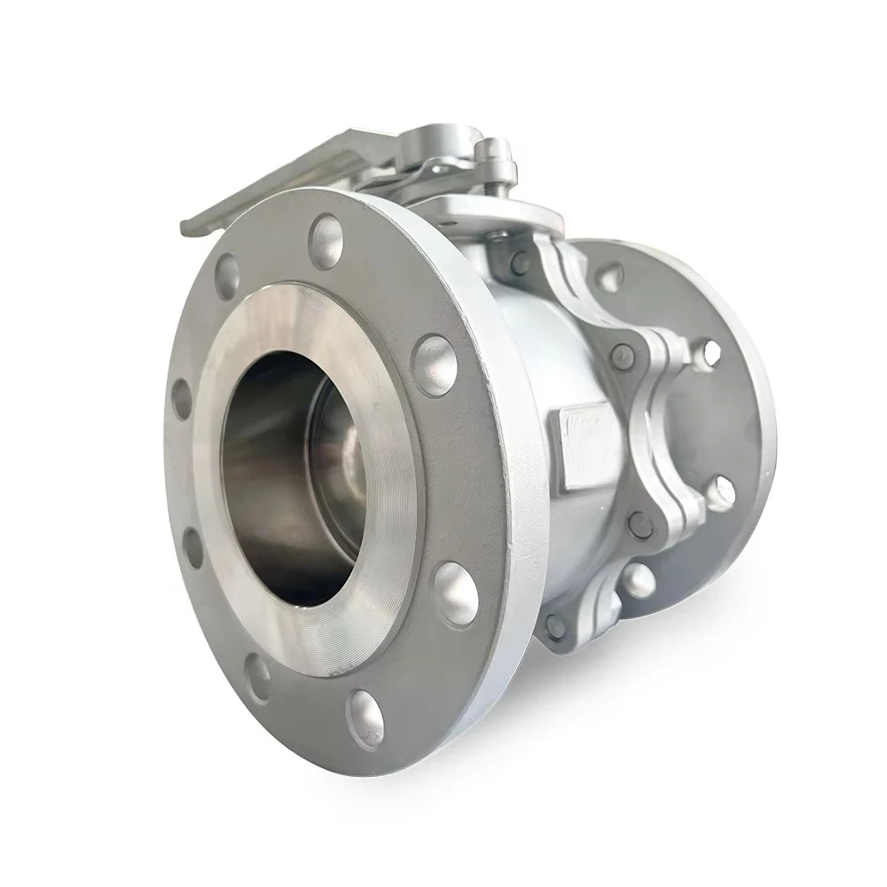 Factory Direct CF3M Stainless Steel Flange Ball Valve Q41F-16P Manual Heavy Duty For High Temperature Media OEM Customizable