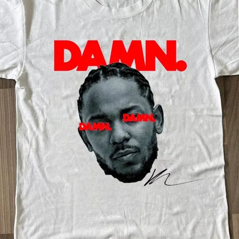 Kendrick Lamar T Shirt Damn For Fan White S 2345XL TMB1403