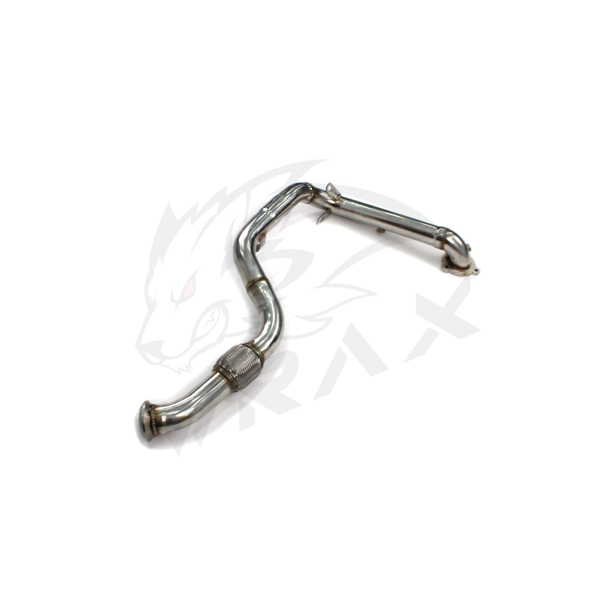 [WRAX Exhaust Custom product]  Turbo Catless Downpipe Exhaust for  Mercedes CLA180 200 220 260 250 Catalytics   Performan System - Image 5