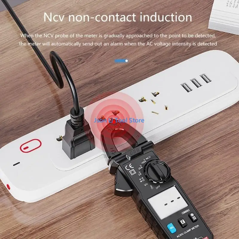 

Y08D Mini Clamp Meter Multimeter Tester Tester Auto Raming Mears