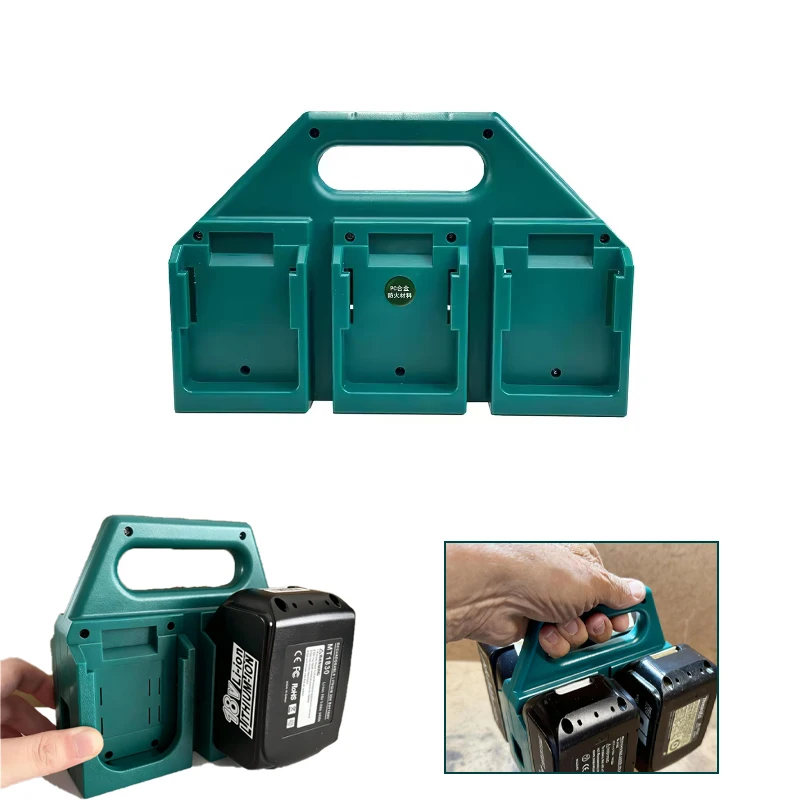 

Устройства для крепления аккумулятора, стеллаж для хранения док-станции для Makita18V, держатель инструмента, кронштейн для хранения дрели, подставка, слоты BL1830 BL1860