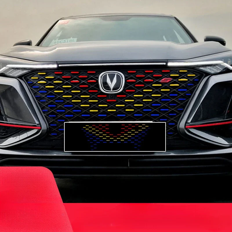 

For Chang An CS75plus Center net decoration car stickers waterproof dustproof reflective stickers body modification accessories