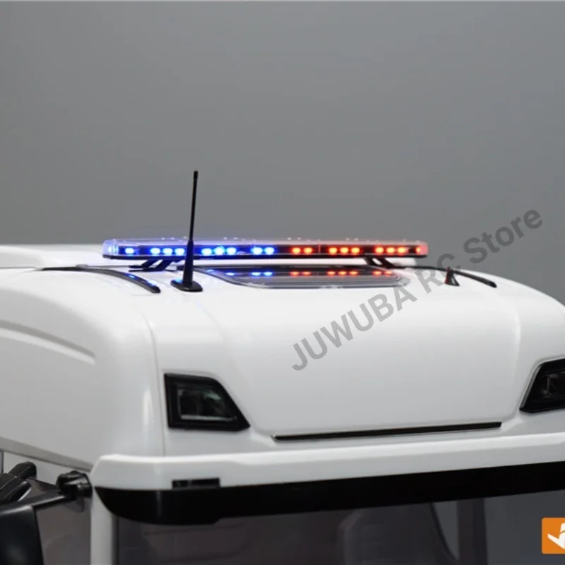 RC 1/14 Engineering Licht Dach Lampe LED Warnung Licht Für Tamiya 1/14 RC Modell Lkw Anhänger Kipper S770 R620 Actros FH16 Arocs