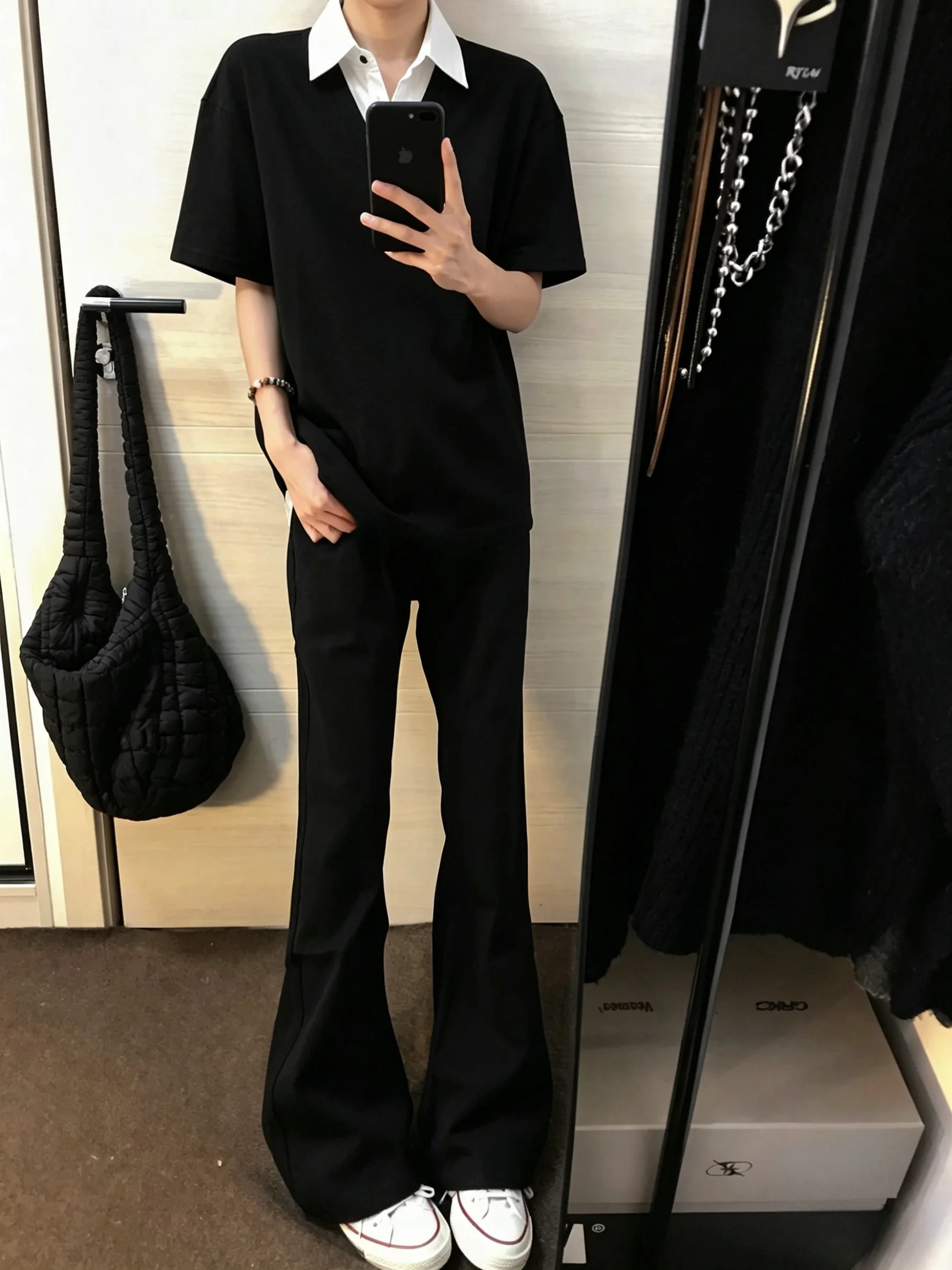 Czarny letni zestaw męski: kos – Wash Effect Set recenzja i cena