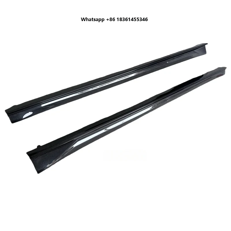 

For 5 Series AD Style Dry Carbon Fiber Side Skirts Body Kit