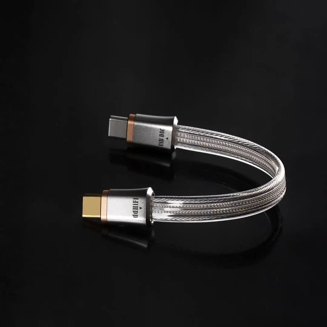 DD ddHiFi TC19CC (Comet) フラッグシップ純銀 USB-C to USB-C OTG