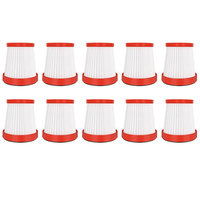 Hot Replacement Spare Parts Hepa Filter For Xiaomi Deerma VC01 Handheld Vacuum HEPA Filter Dust Cleaner Accessories 10Pcs