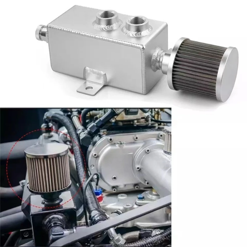 Auto parts 1L 2L 3L with air filter auxiliary fuel tank modified square ventilator oil pot