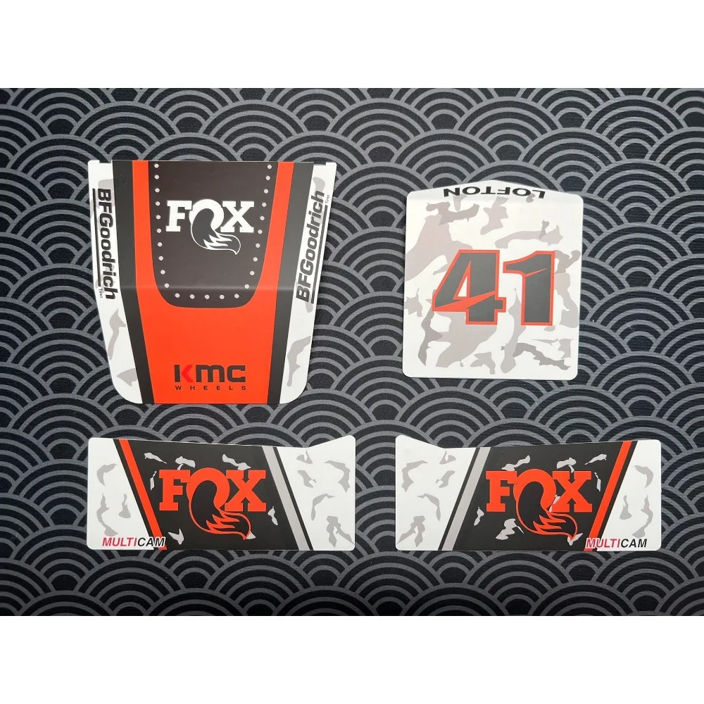 

Aluminum Alloy Body Shell with Car Shell Painted Stickers for 1/10 RC Crawler Car AXIAL Capra Goat Fox Painted Imitation Udr