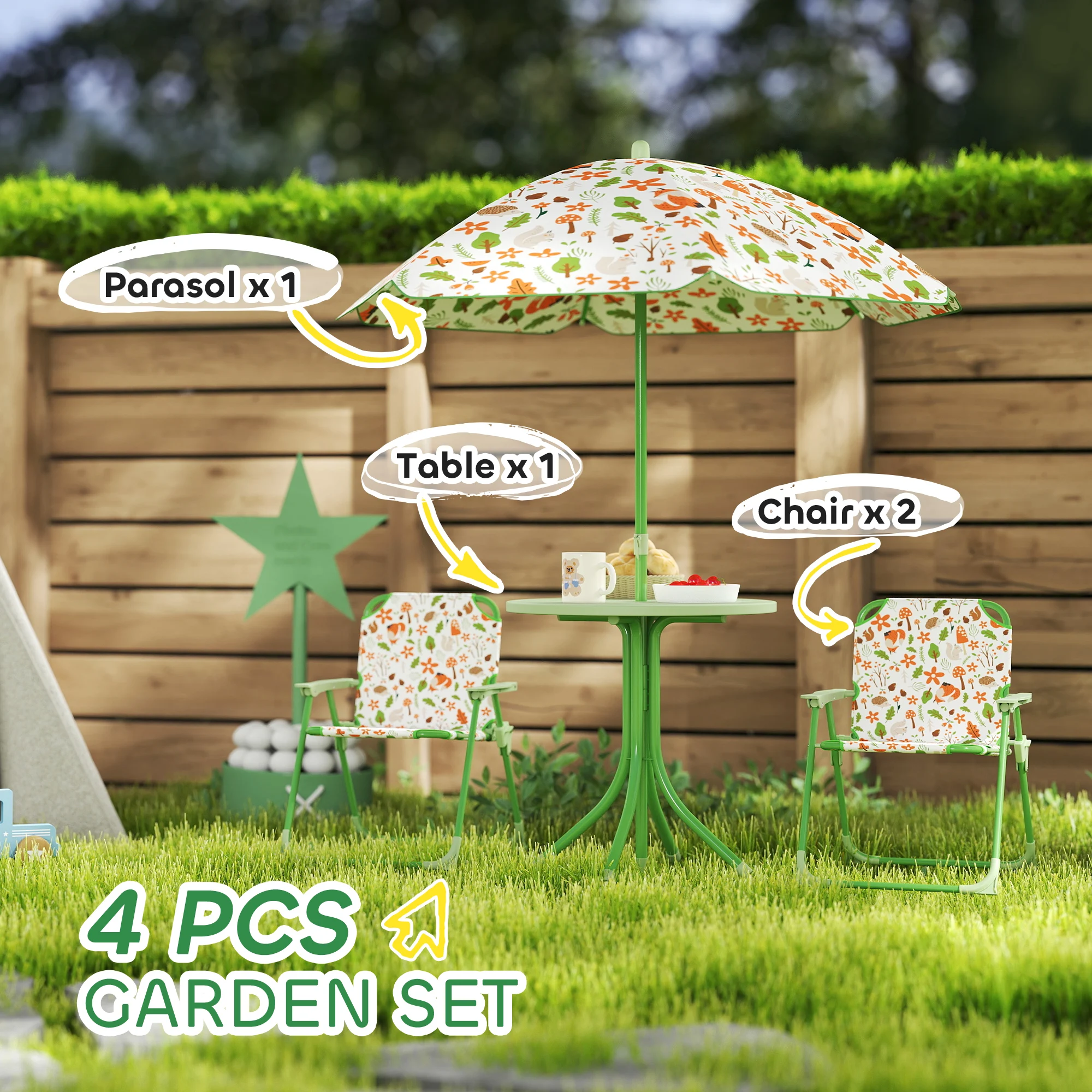 Ensemble table et chaises de p - Kids Outdoor Umbrella For Table avis et prix