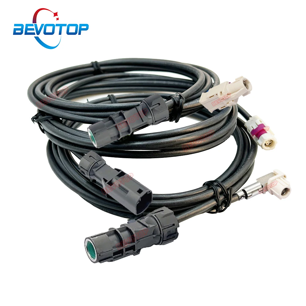 1PCS Camera Wire Harness HSD LVDS Video Line 4Pin Waterproof HSD A to Non-Waterproof HSD B Male / Female Connection Cable