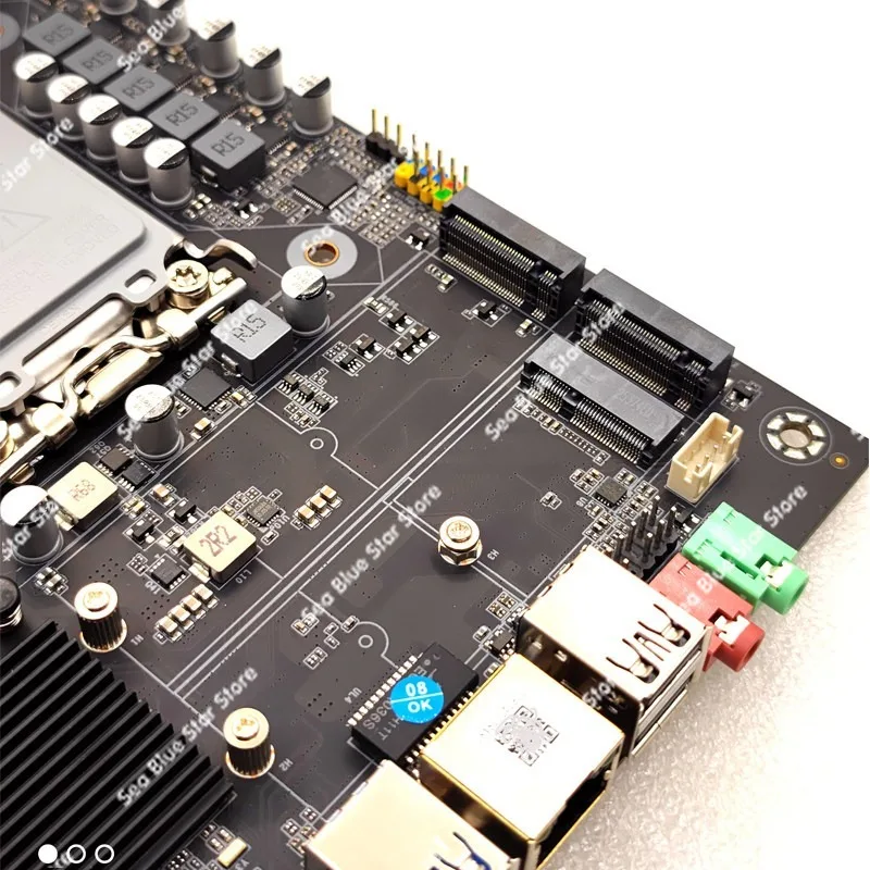 Industrial control main board New H810 Thin ITX main board 1851-pin 15th generation Ultra all-in-one machine Mini host