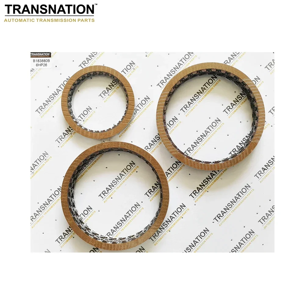 

ZF6HP26 ZF6HP28 Auto Transmission Clutch Plates Friction Kit Fit For VW AUDI 2004-UP Car Accessories Transnation B183880B