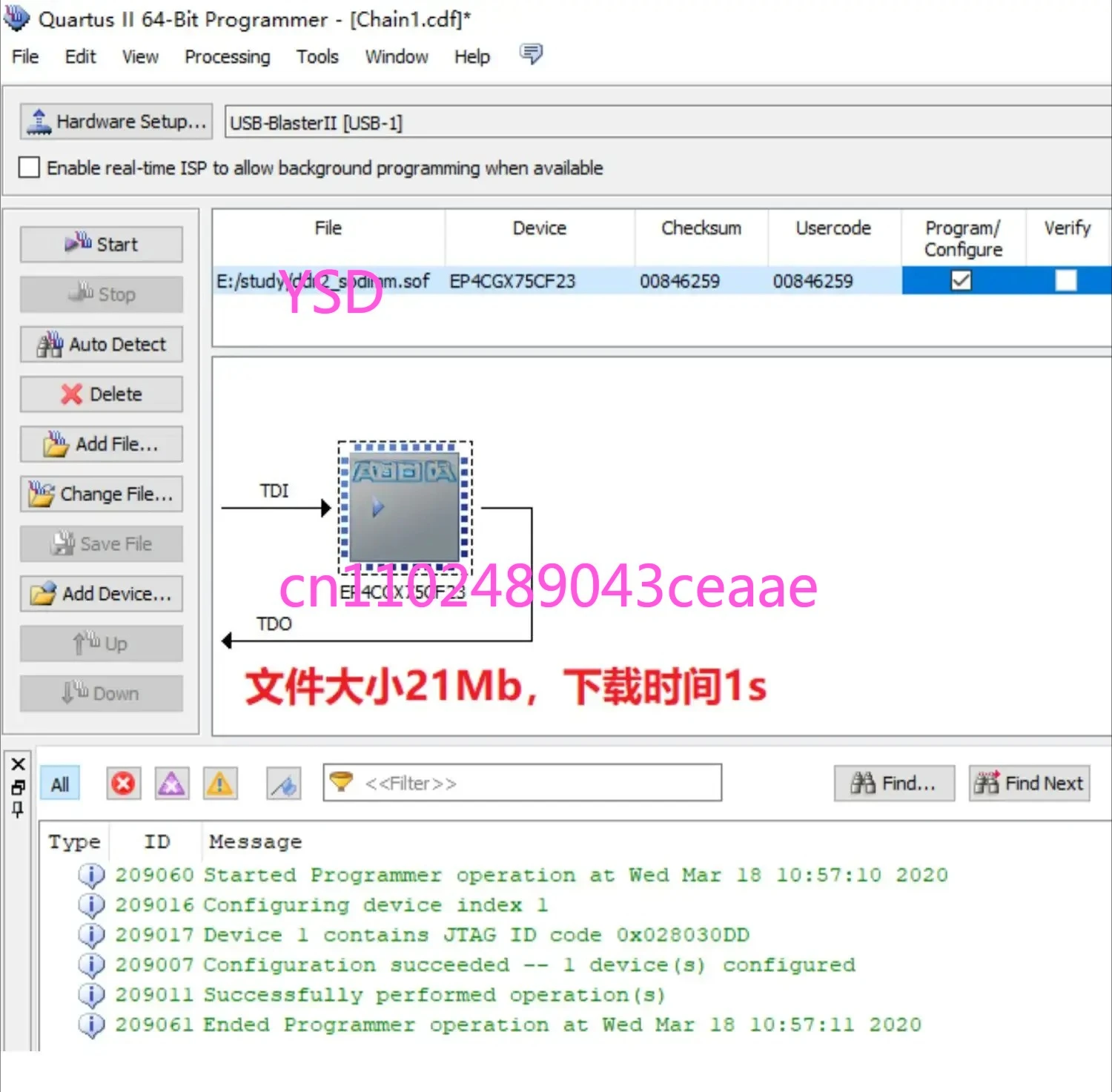 PL USB2 BLASTER QUARTUS Simulator Programmer BLASTER II لتطوير الدائرة وتصحيح الأخطاء