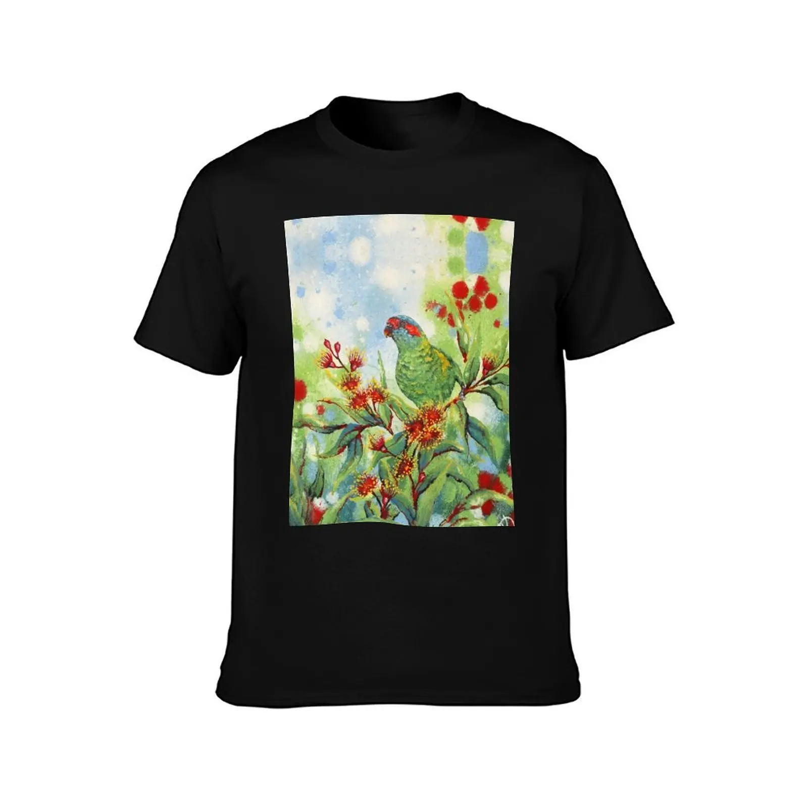 Musketeer (Musk Lorikeet) T-Shirt t shirts for man slim fit T-Shirt